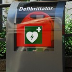 Defibrillator in der Stadt